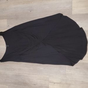 Torrid Black Cross Front Hi-Lo Cardigan